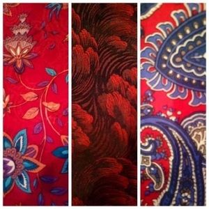 100% Silk Ties NWOT Imported Paisley Bundle